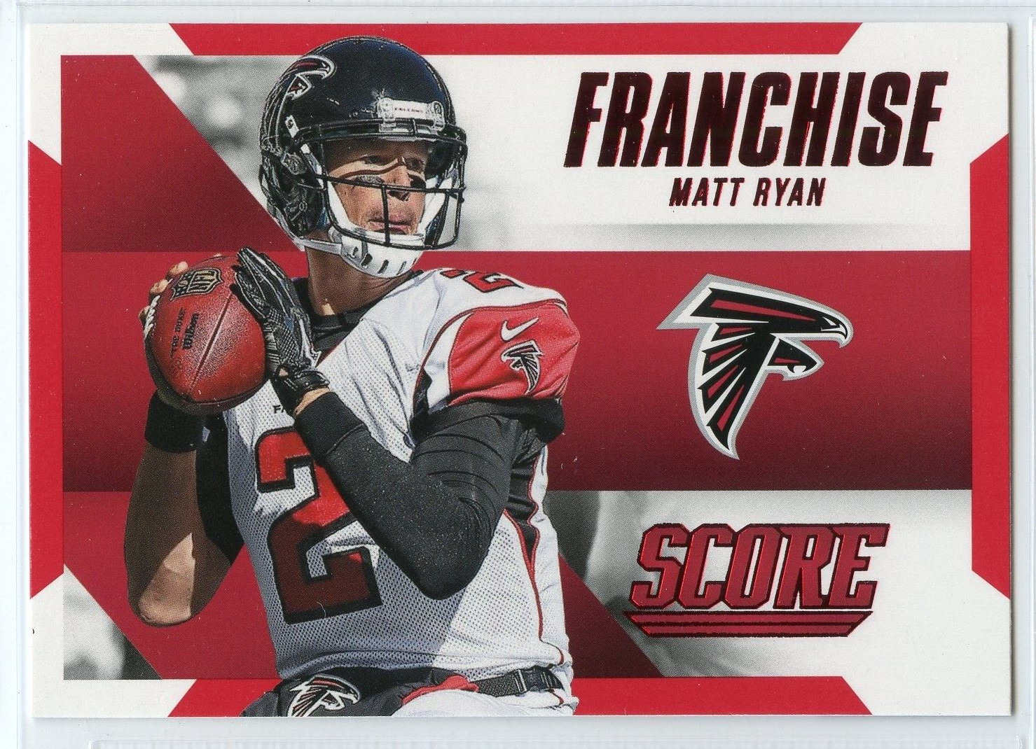 2015 Panini Score RED Football Franchise - #2 - Matt Ryan - Atlanta Falcons
