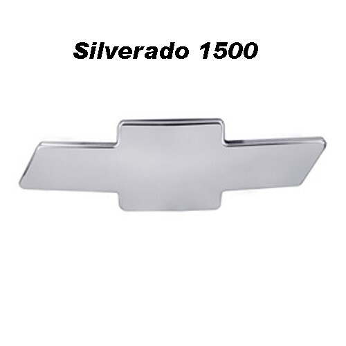 Front Billet Bowtie Grille Emblem Smooth 99-02 Chevy Silverado 1500 - Polish - Picture 1 of 5