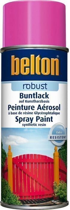 Spray Vernice Alta Resistore Rosa Robusto Belton