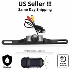 Rear View Camera Backup License Plate Night Vision for Kenwood DDX - Series