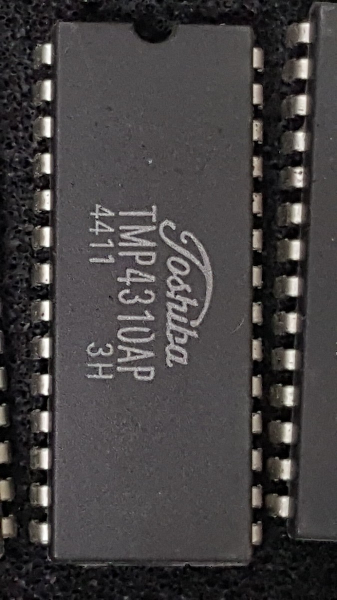 ​[40pcs]Toshiba TMP47C102P MCU Deadstock Toshiba Micro TMP47C200AN, TMP47C410AN, TMP47C870N, TMP4315AP