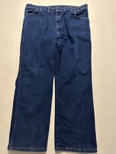 VTG Wrangler 40 x 30 USA MADE Straight Fit Jeans Elite Clasp 85498PS