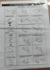 VIPACE Cat Window Perch, Cat Window Hammock Seat for Indoor Cats, Pet Cat Bed...