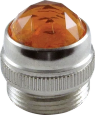 Amber Vintage F Style Amplifier Pilot Lamp Jewel Tube Amp Light Lens