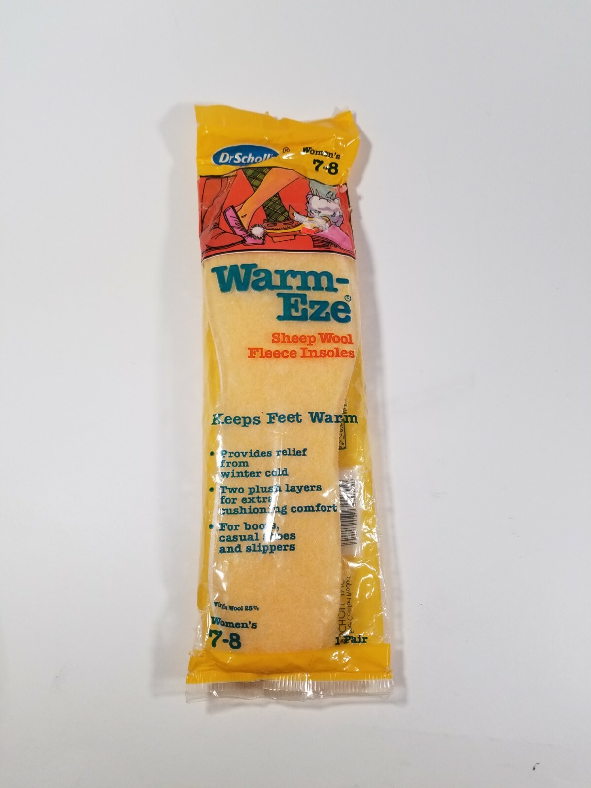 dr scholl sheep wool fleece insoles