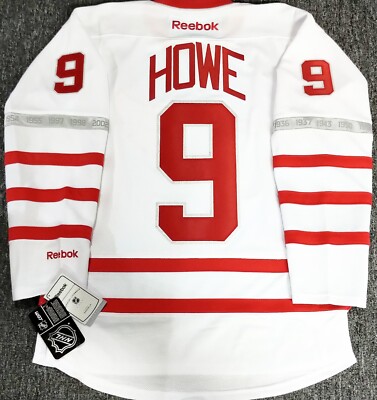 NWT-S GORDIE HOWE DETROIT RED WINGS NHL CENTENNIAL