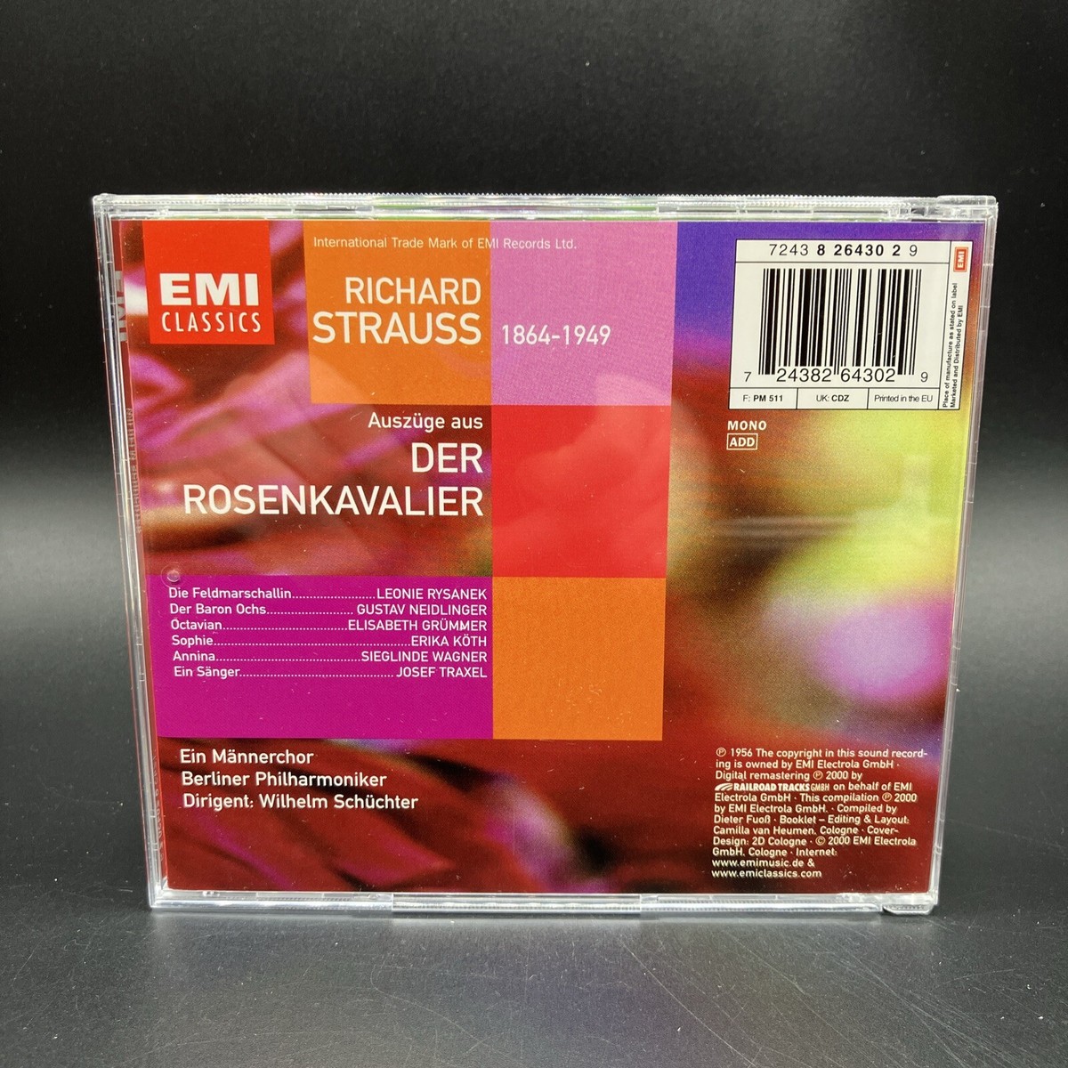 Richard Strauss - CD - Der Rosenkavalier-Auszüge EMI Classics