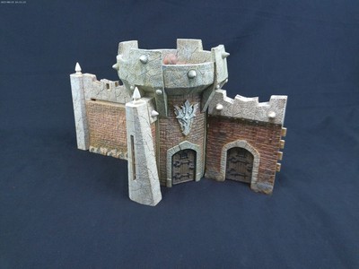 Wizkids Brand Vintage Mage Knight Castle Tower Plus Wall Parts Lot D&D RPG