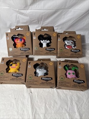 Fuggler Ugly Monster Collectible  Mini Figurines (6 Packs) New In Box