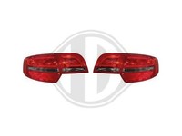 DesignrüCkleuchten Set FüR Audi A3 Rot-Smoke 2004-2008