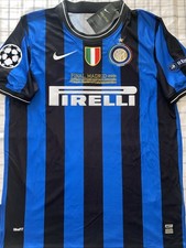 Maglia Inter Finale Champions 2010 Zanetti Tg. L , con patch e ricamo, nuova