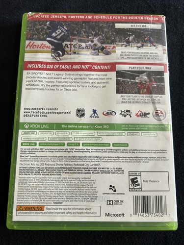 NHL Legacy Edition Xbox 360 Game - No Manual - Picture 2 of 3