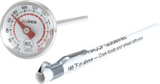 Pocket Thermometer: 0-220 F NSF Certified - Quick Read Stainless Steel