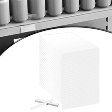 30x Moveable Shelf Label Holders Transparent for Store Book Shelves Library