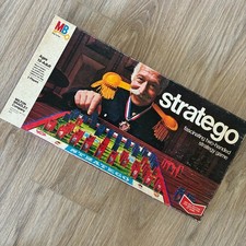 Vintage 1977 Stratego Board Game Milton Bradley Original Strategy Game