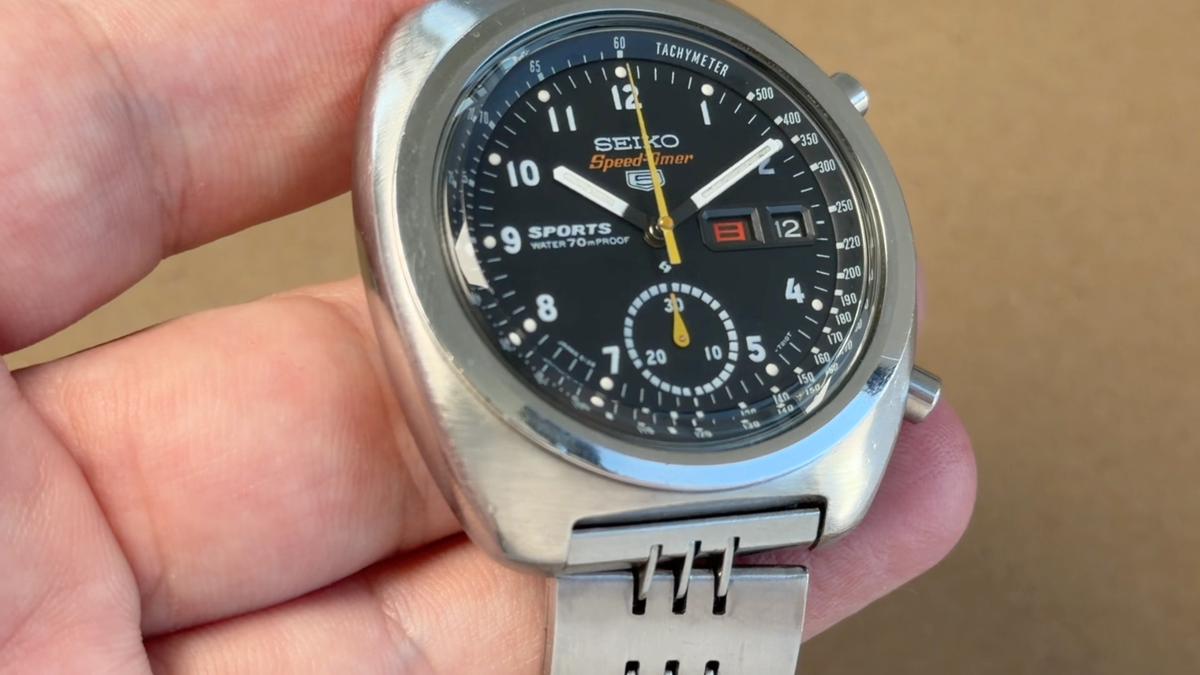 Vintage 1970 Seiko 6139-7010 SpeedTimer 