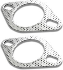 2X Car Exhaust Gasket,Reinforced High Temperature Gasket Exhaust Flange Gasket
