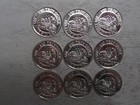 9 Silver 1/10 oz .999 MONARCH Train Rounds. #34 w — photo 3