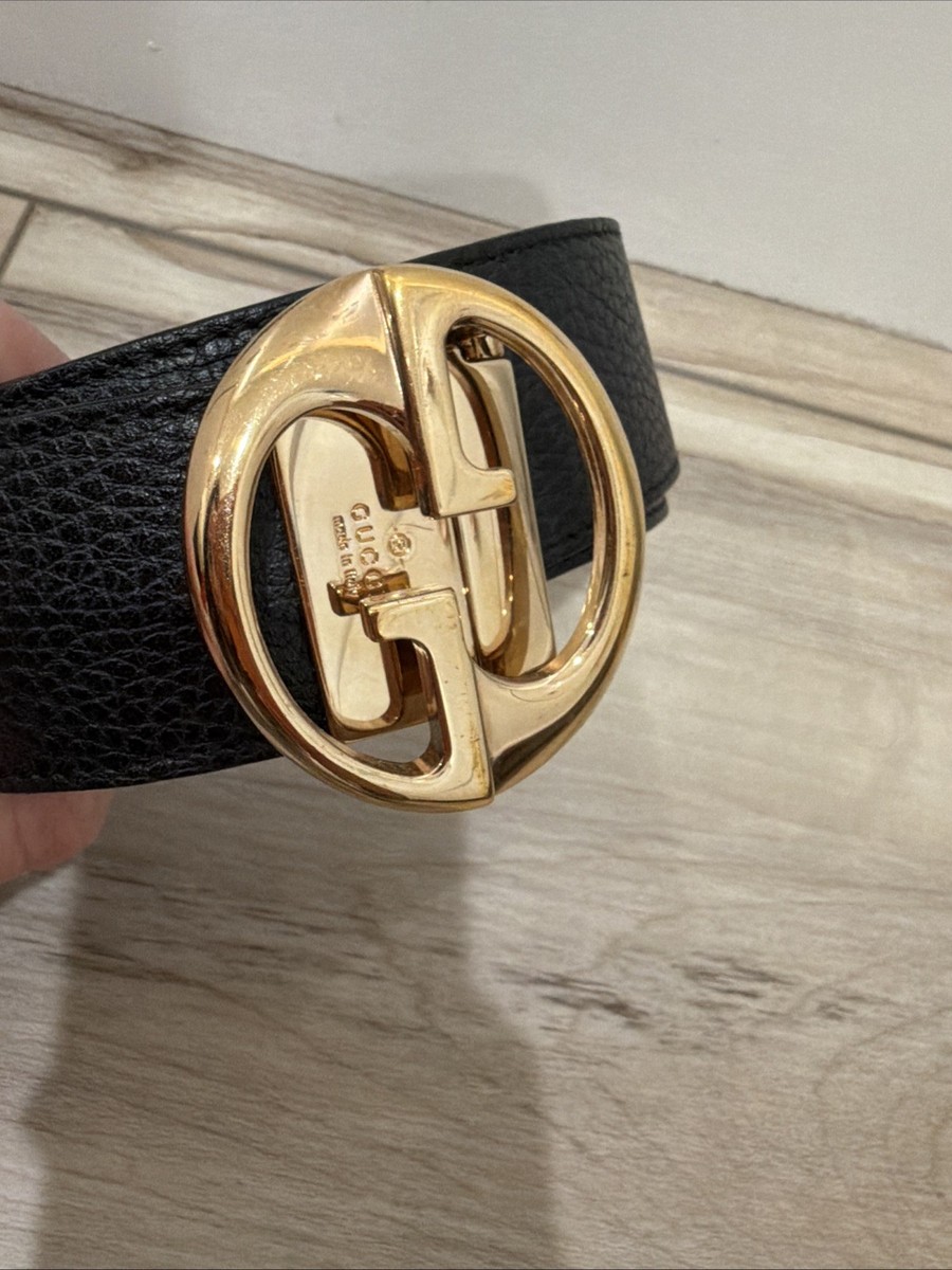 Gucci Double G 450000 Reversible Leather Belt | eBay