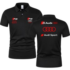 Audi RS Sport Kurzarm-Polohemd für Herren, b...