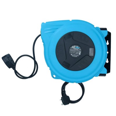 US PRO 2309 15mtr Wand-Verlängerungskabeltrommel 230V 2300W