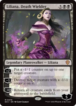 Magic MTG - Liliana, porteuse de mort - MINT/NMINT - FR - Photo 1/1