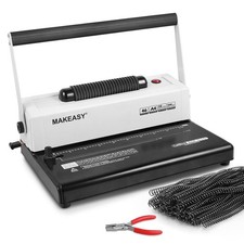 Coil Spiral Binding Machine 4:1 Pitch Manual ...