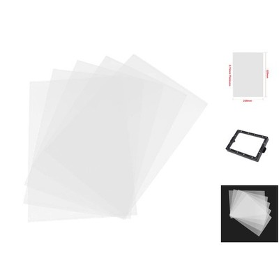 High-Performance 6 PCS FEP Film for ELEGOO Saturn, Photon M3 & M5 - 0.15mm Thick