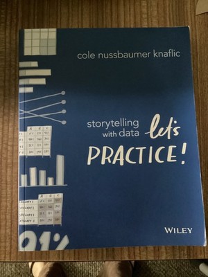 Storytelling with Data by Cole Nussbaumer Knaflic (Paperback Book)