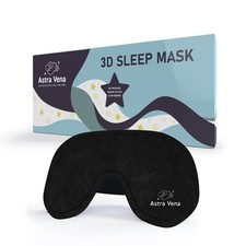 Sleep Mask for Kids with Blockout Light - Memory Foam 3D Contoured Eye Mask -...