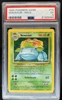 1999 Pokemon Unlimited Venusaur Rare Holo #15/102 PSA 5