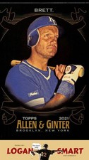 George Brett 2021 Topps Allen & Ginter X #147 Kansas City Royals