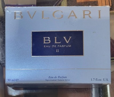 Donna BULGARI BVLGARI BLU BLV II PERFUME 50ml Vintage Eau de Parfum SEALED