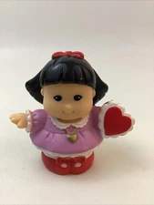 Fisher Price Little People Valentine Sonya Lee Asian Girl Heart Valentines