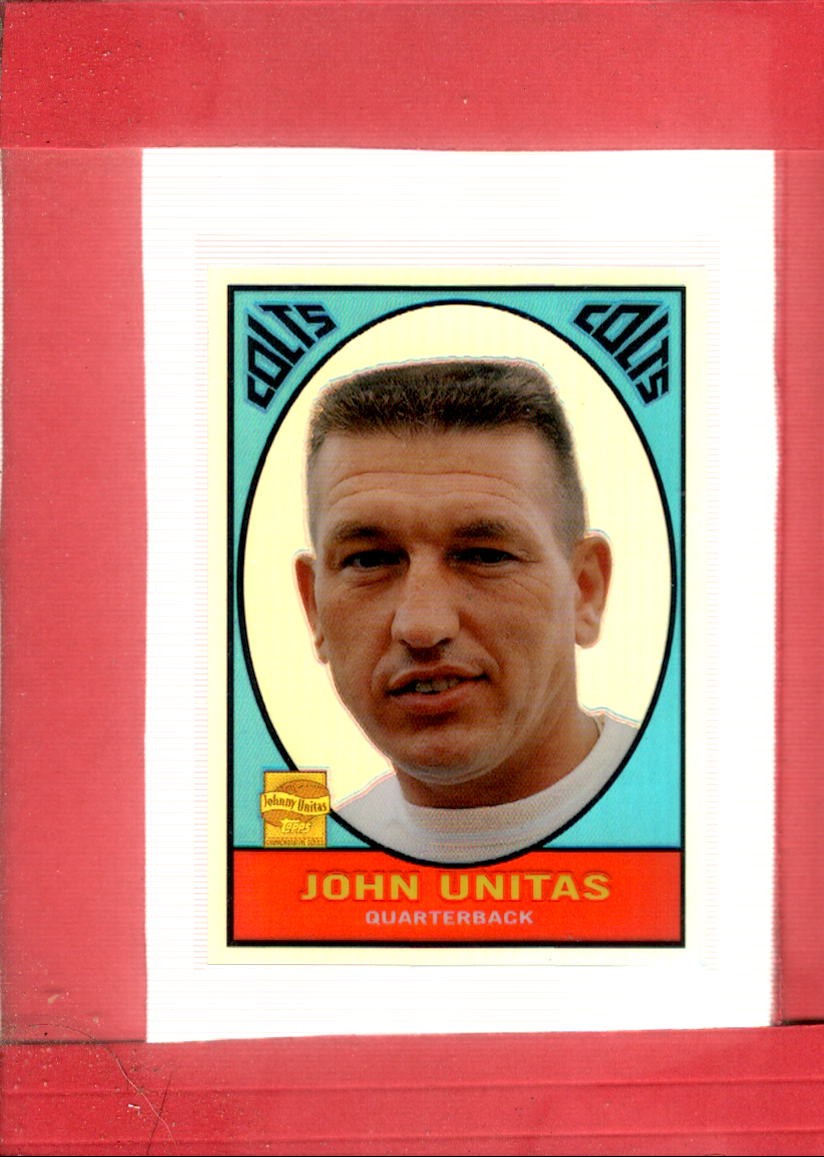2000 Topps Unitas Reprints Chrome #R11 Johnny Unitas MINT ID:75120