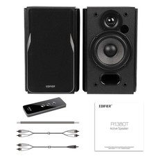 Edifier R1380T Powered Bookshelf Speakers Studio Monitor 42W RMS Black Pair 