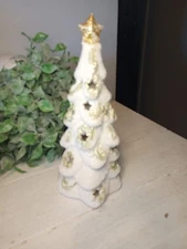 Yankee Candle Company Glitter Christmas Tree Luminary Discontinued Holiday Decor