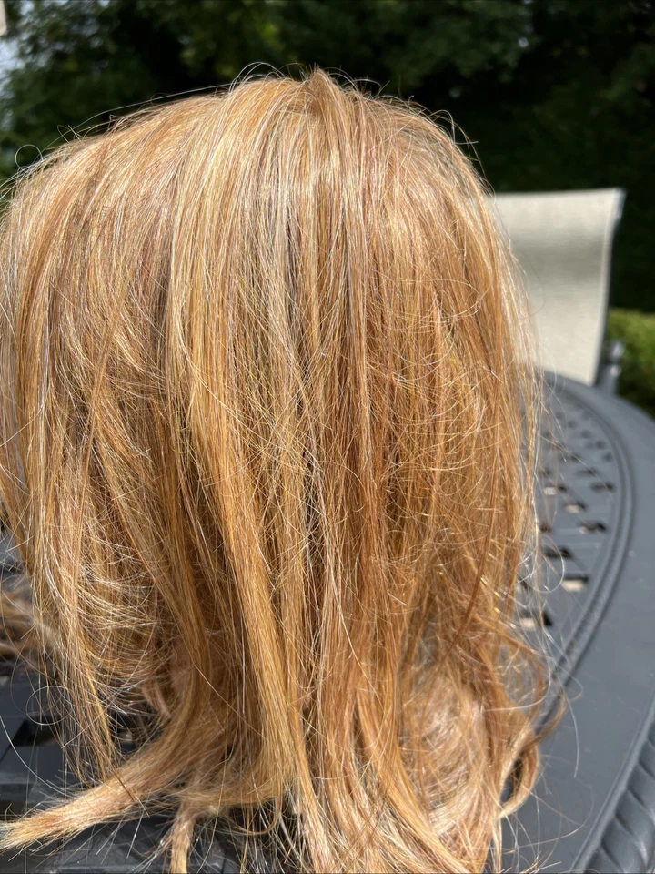 SCENE STEALER-Raquel Welch Peluca-RL29/25 Golden Russet LaceFt MonoTopHEATOK 5 ESTRELLAS Foto 2 de 4