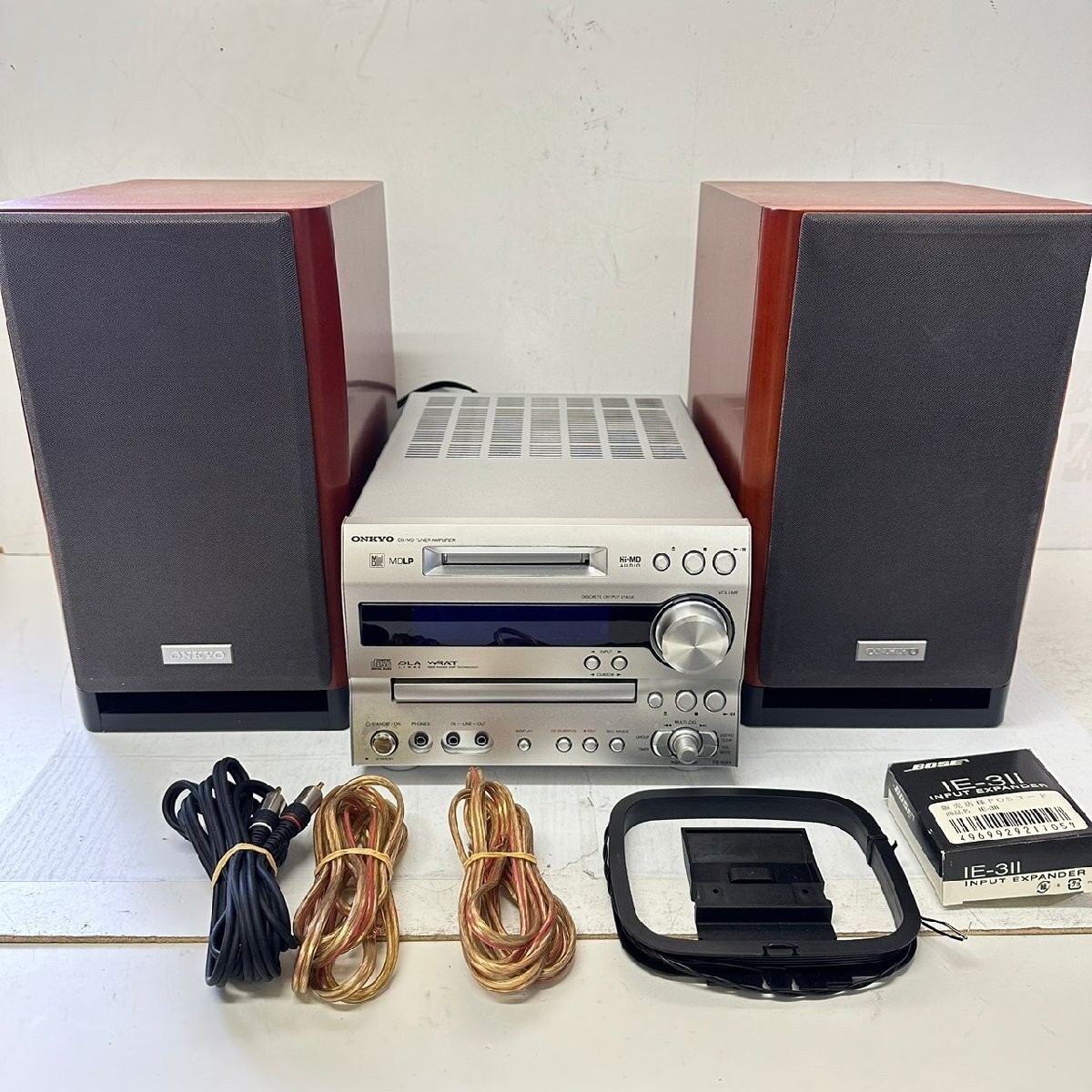 ONKYO ジャンク CD/MD TUNER AMPLFER FR-N9X ONKYO FR-N9X CD MD