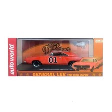 Auto World 1/43 Resin 1969 Dodge Charger General Lee Model Car-Red-AWRSS1151