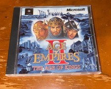 Age of Empires 2: The Age of Kings (PC CD-ROM, 1999) Microsoft Game Jewel Case 