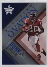 2007 Leaf Rookies & Stars Standing Ovation Blue 169/500 Warrick Dunn #SO-4 y0i