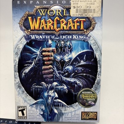 World of Warcraft: Wrath of the Lich King Expansion Set (PC, 2008