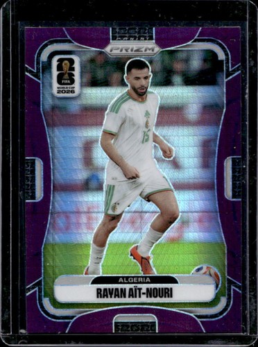 2026 Panini Prizm World Cup Rayan Ait-Nouri Purple Hyper #/299 Algeria