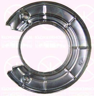 KLOKKERHOLM Spritzblech Bremsscheibe 5077879 für OPEL VECTRA 900 SAAB Caravan CC