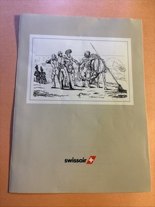 Vintage Swissair Menu - 1990 - Toronto To Zurich