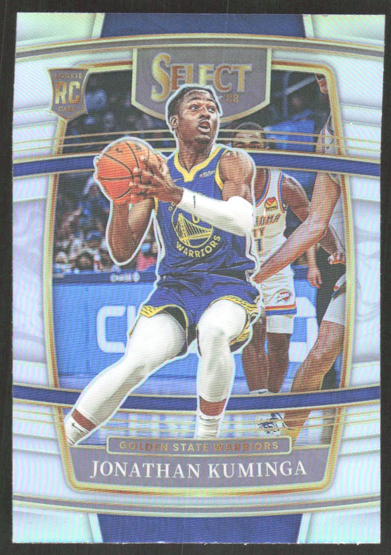 1356G 2021-22 Panini Select #28 Jonathan Kuminga Silver Prizms