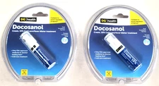 2 Pack - Docosanol Cream 10% Cold Sore Fever Blister Relief Treatment, 2g