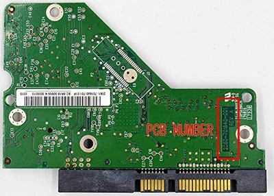 PCB Controller 2060-701640-001 WD10EVVS-00M5B0 Elektronik