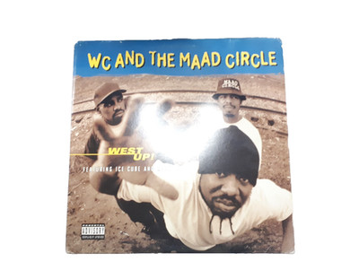 WC & The Madd Circle - West Up - 12'' PROMO Vinyl - 1995 London Records Rap VG